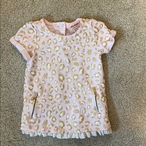 Juicy Couture girls pink leopard dress size 3T
